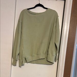 American Eagle Outfitters Sage Green Sweatshirt